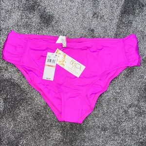 Becca ETC by Rebecca Virtue Hot Pink Bikini Bottoms Women’s Size 2X